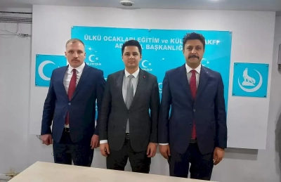 Adana Ülkü Ocakları'nda Bayrak Değişimi