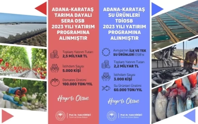 Adana’ya dev yatırım müjdesi