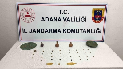 Adana’da tarihi eser kaçakçılarına operasyon
