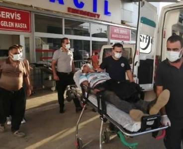 Feke'de iki aile birbirine girdi: 2 yaralı