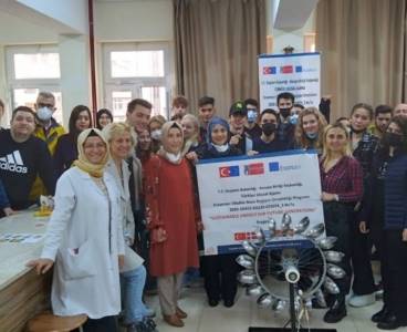 Hümeyra Ökten Kız Anadolu İmam Hatip Lisesi'nden ERASMUS Projesi