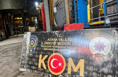 Yüreğir’de 125 bin 320 litre kaçak akaryakıt ele geçirildi