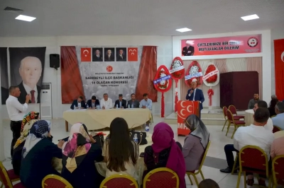 MHP Adana’da ilk kongresini Saimbeyli’de yaptı