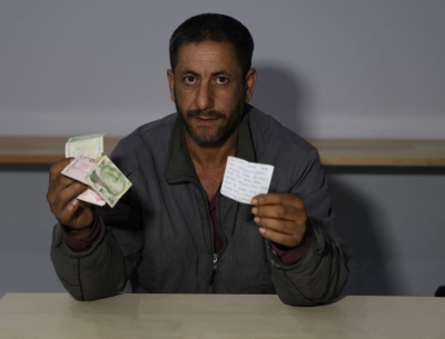 Bit pazarından aldığı monttan çıkan not ve para duygulandırdı