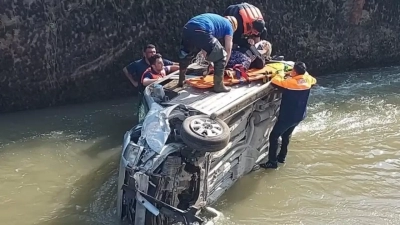 Osmaniye’de hafif ticari araç sulama kanalına düştü: 2 ölü, 1 yaralı