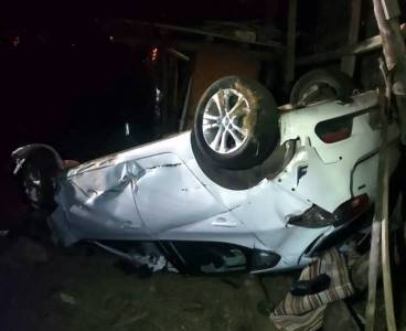 Akseki'de takla atan otomobildeki 1 kişi öldü