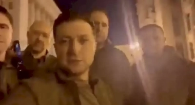 Vladimir Zelenskiy'den Kaçmadım Buradayım Mesajı