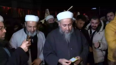 Tebliğciler de yılbaşı gecesi Taksim Meydanı'ndaydı