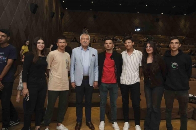 Başkan Karalar, Gençler ile Atatürk filmini izledi