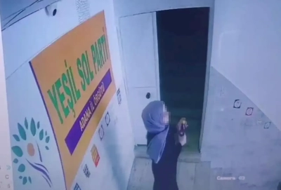 HDP İl Binasına ispirto koyan kadının ardından valilik açıklama yaptı
