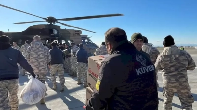 İncirlik Üssü’nden yardım malzemesi sevkiyatı sürüyor