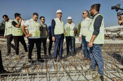 Başkan Karalar, Şakirpaşa Altgeçidi inşaatını denetledi