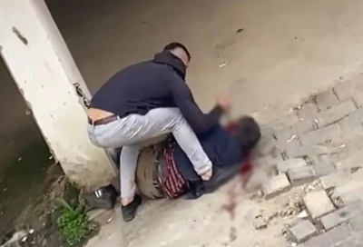 Cezaevinden yeni çıktı, yere yatırdığı kişinin kulağını kesti!