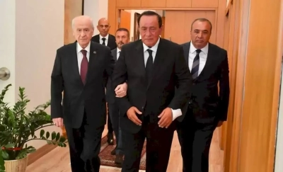 Devlet Bahçeli, Alaattin Çakıcı'yı makamında ağırladı