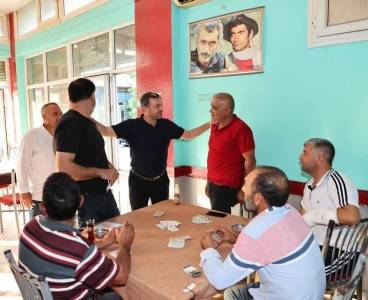 Başkan Kocaispir'den esnaf ziyaretleri