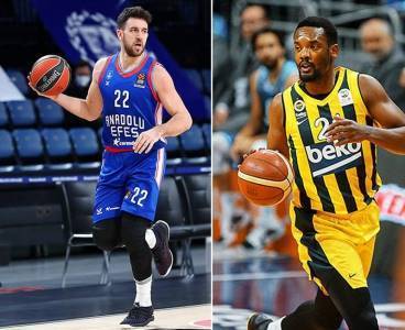 Anadolu Efes ve Fenerbahçe Beko'nun rakipleri belli oldu