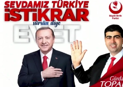 Gürdal TOPAL’dan Recep Tayyip Erdoğan için oy kullanmaya çağrı