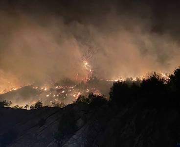 Kozan'daki orman yangınlarında 5 köy boşaltıldı