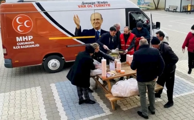 MHP Çukurova’dan Dayanışma Örneği