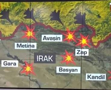 Metina'ya kara harekatı başladı