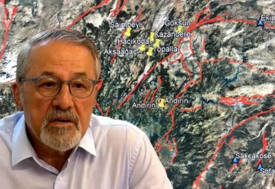 Prof. Dr. Naci Görür uyardı! Depremler Adana havzasına doğru ilerleyecek!