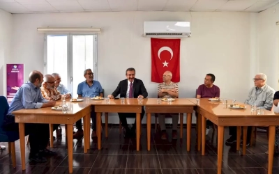 Soner Çetin emeklilerin sorunlarını dinledi