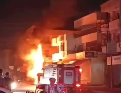 Aşırı sıcaktan dolayı trafolar yandı