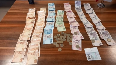 Adana’da bir dilencinin 3 saatte bin 385 lira topladığı belirlendi