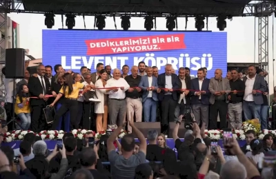 Levent Köprüsü hizmete girdi