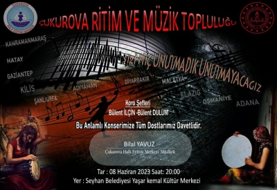 Depremde hayatını kaybedenler için ücretsiz konser