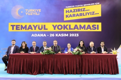 AK Parti Adana, teşkilat içi temayül yoklaması yaptı