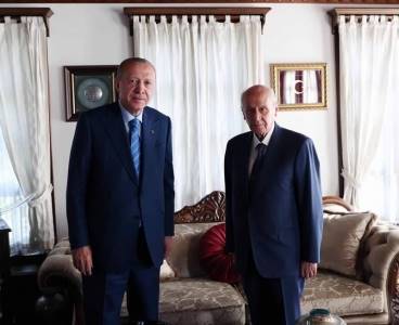 Cumhurbaşkanı Erdoğan'dan Devlet Bahçeli'ye ziyaret