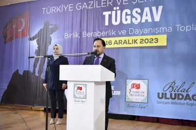 Başkan Bilal Uludağ’dan Şehit ve Gazi Aileleri Onuruna Yemek