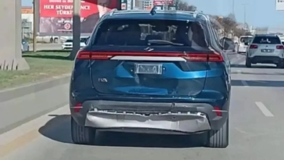 Yerli otomobil Togg ilk kazasını Ankara’da yaptı