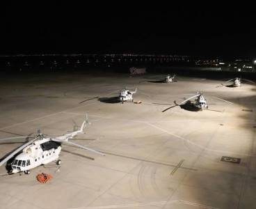 Ukrayna'dan gelen 5 helikopter, yangına müdahale için hazır